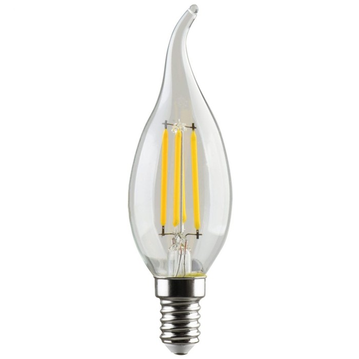 RP Κερί Τσουνί - 4W/E14/3000K/230V/Διάφανο-Filament Λάμπες LED Filament RP Κερί Τσουνί - 4W/E14/3000K/230V/Διάφανο-Filament Λάμπες LED Filament